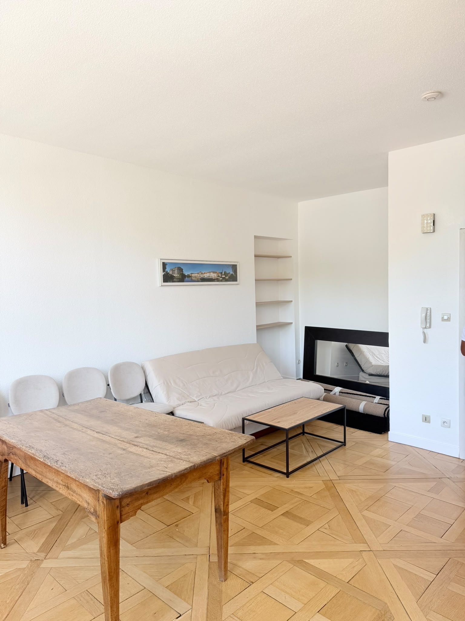 Séjour rénové par BM Peinture Déco